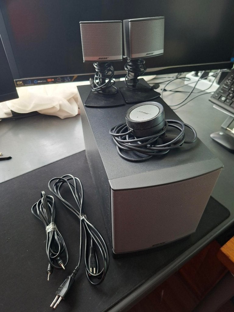 Bose Companion 3 series II Multimedia Speaker system, Computers en Software, Pc speakers, Ophalen, Gebruikt, Audiokanaal 2, Bose