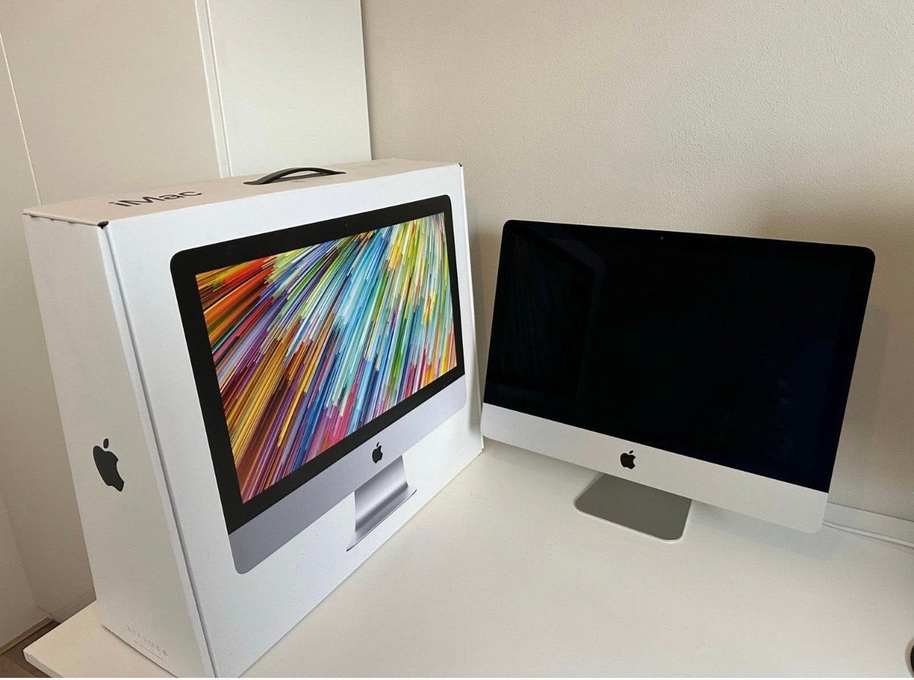 iMac Retina 4K, 21.5-inch, 2017 - 16GB RAM, 1TB Opslag, Computers en Software, Apple Desktops, Ophalen, IMac, Zo goed als nieuw