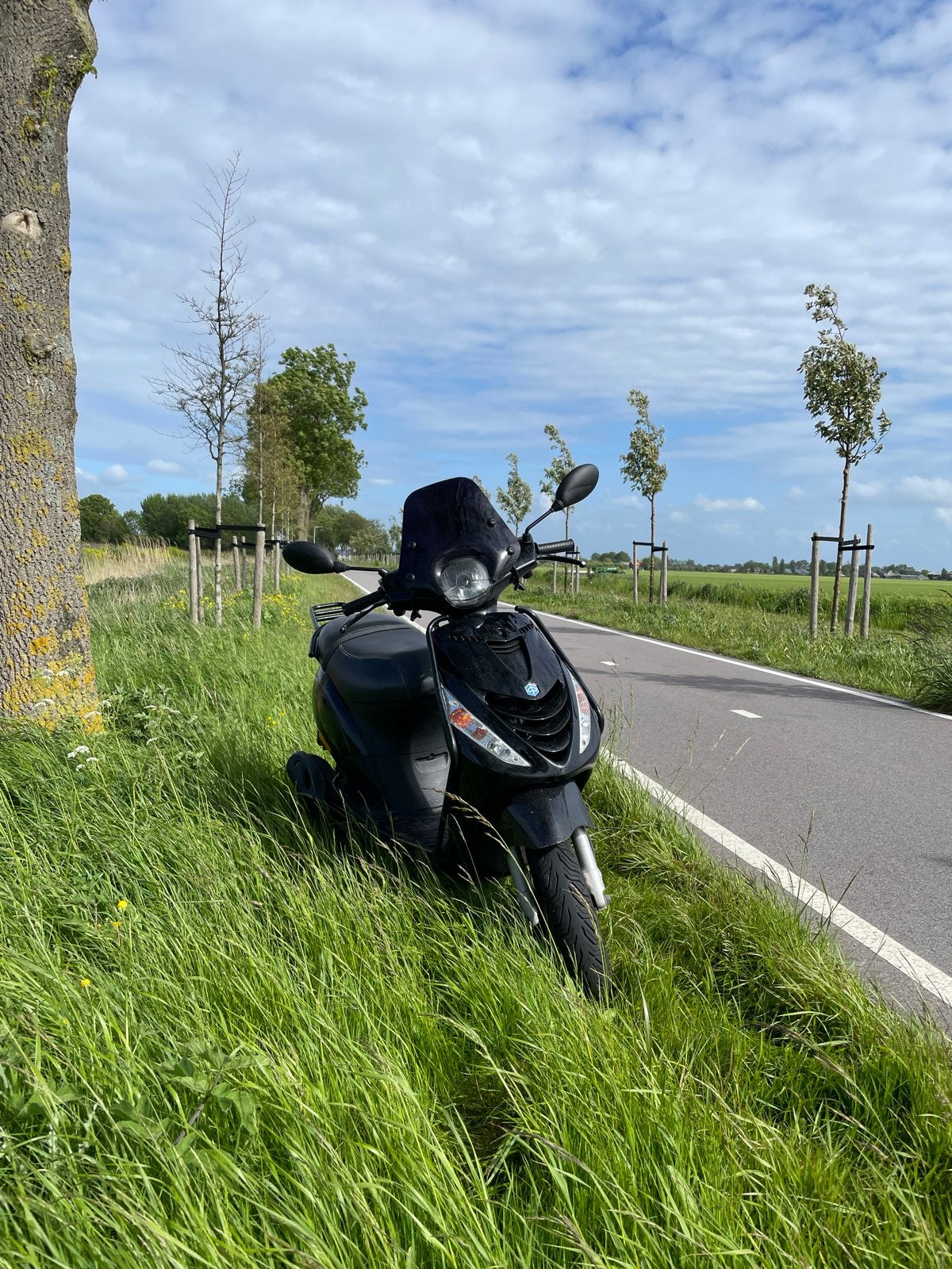 Piaggio Zip Scooter - Zwart, Goede Staat, Ophalen, Gebruikt, Benzine, Piaggio