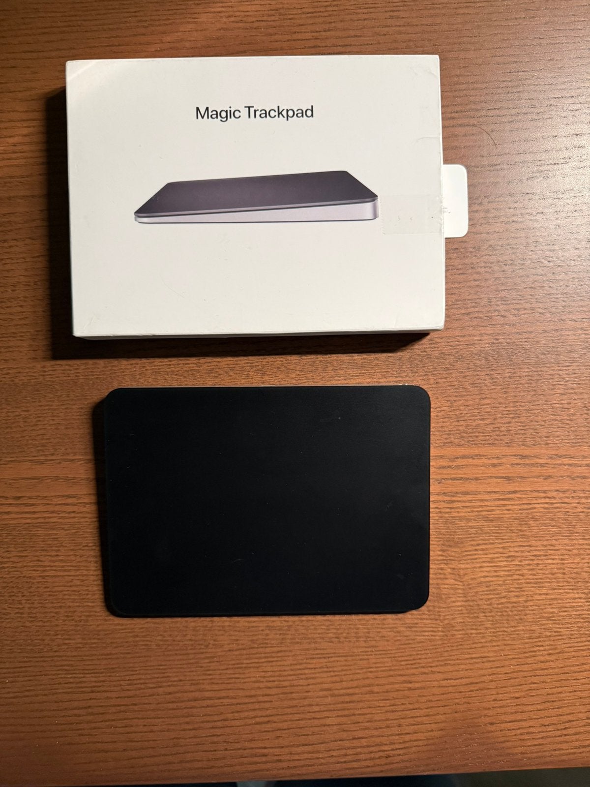 Apple Magic Trackpad USB-C zwart, Computers en Software, Ergonomisch, Rechtshandig, Ophalen of Verzenden, Zo goed als nieuw