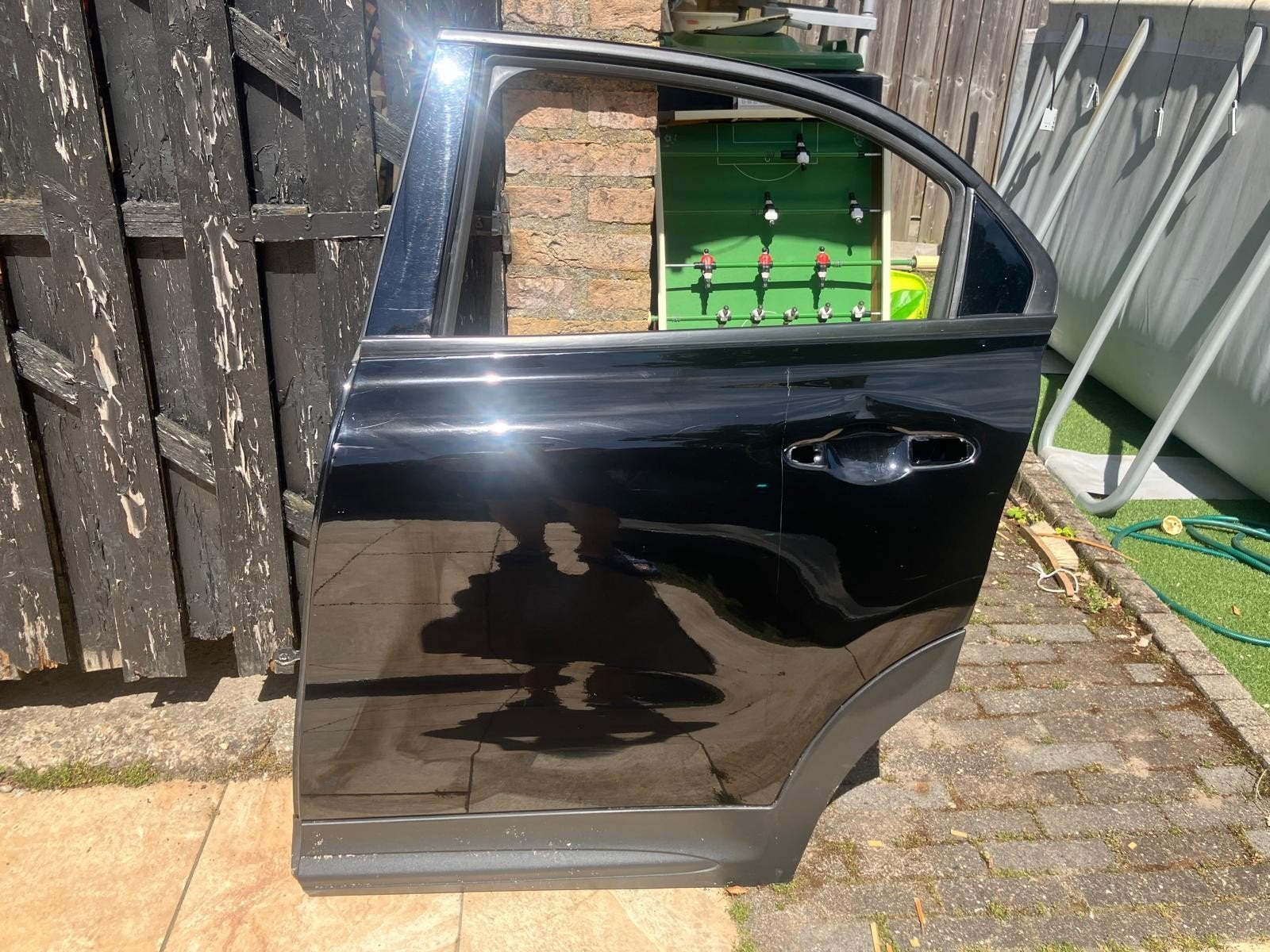 Fiat 500X deur Zwart Links Achter, Ophalen, Achter, Fiat, Deur