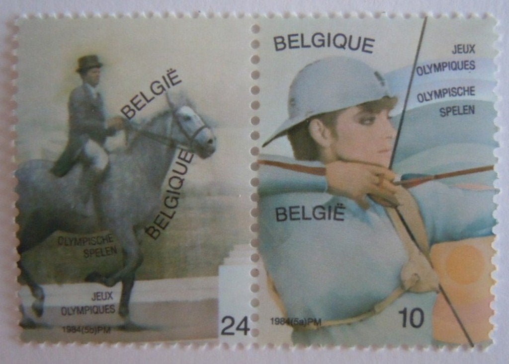 België 1984 - OBP 2121-2122  - Olympische Spelen Los Angeles, Ophalen of Verzenden, Postfris, Postfris, Olympische Spelen
