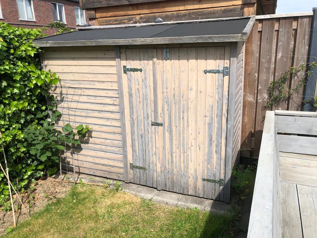 Schuurtje, Tuin en Terras, Gebruikt, Schuur, Minder dan 200 cm, Zonder ramen
