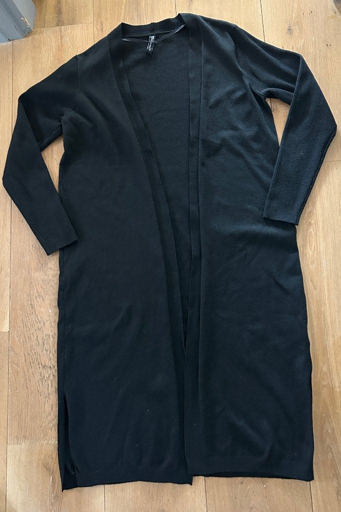 Jean Pascale zwart lang vest maat M, Kleding | Dames, Maat 38/40 (M), Zwart, Ophalen of Verzenden, Zo goed als nieuw