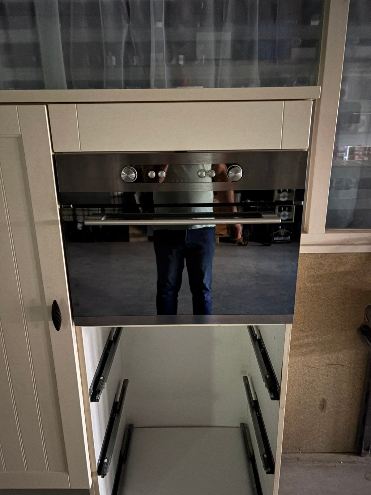Whirlpool inbouw combimagnetron, Ophalen, Minder dan 45 cm, Whirlpool, Gebruikt