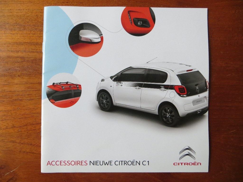 Citroën C1 Accessoires (juni 2014), Ophalen of Verzenden, Nieuw, Citroën