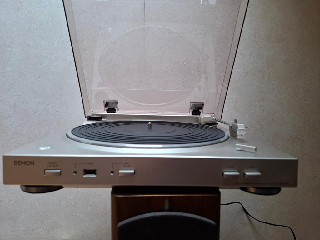 Denon DP-200USB Volautomatische Platenspeler met USB, Audio, Tv en Foto, Platenspelers, Zo goed als nieuw, Automatisch, Platenspeler