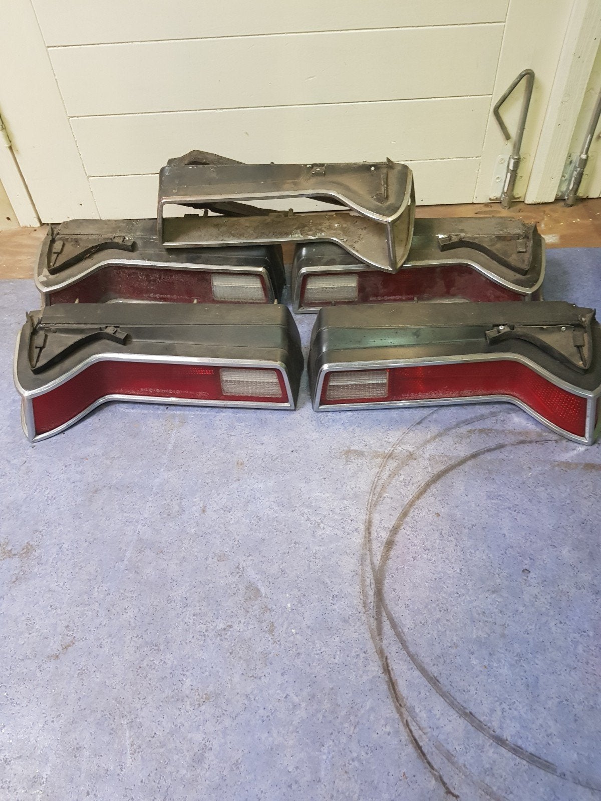 achterlichten lincoln mark iv, Ophalen, Gebruikt, Lincoln