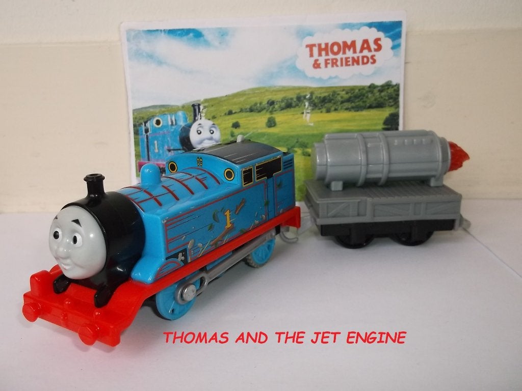 Trackmaster Thomas de Trein, Thomas and the Jet Engine, Ophalen of Verzenden, Gebruikt
