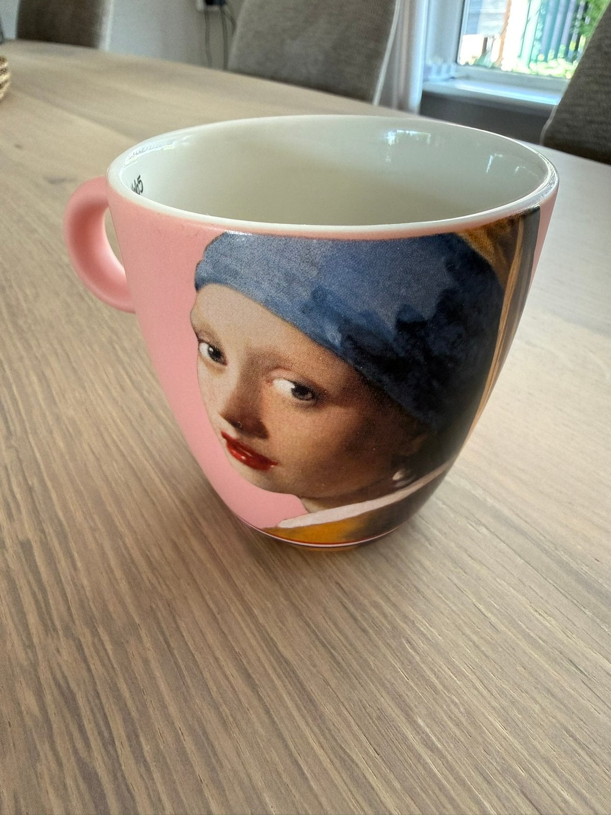 Douwe Egberts Oude Meesters- meisje met de parel, Ophalen of Verzenden, Zo goed als nieuw, Overige stijlen, Kop(pen) en/of Schotel(s)