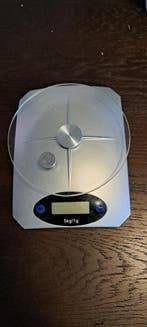 Digitale Keukenweegschaal met Glazen Weegplateau, Minder dan 10 kg, Keukenweegschaal, Ophalen of Verzenden, Fijner dan 1 gram