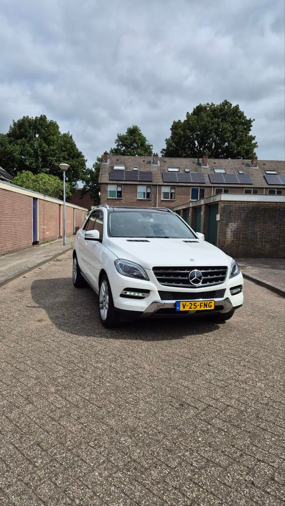 Mercedes-Benz ML250 grijs kenteken, Automaat, 2950 kg, 4 cilinders, Wit