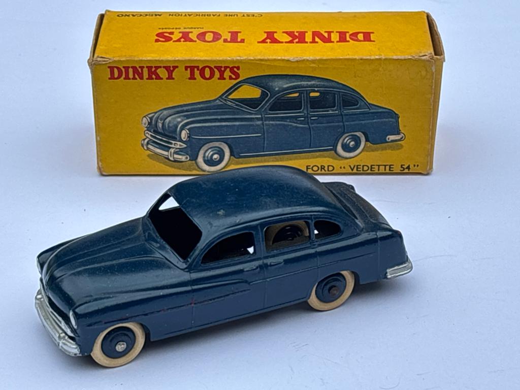 Dinky Toys no 24X FORD VEDETTE 54 + box * TOP, EARLY & RARE, Hobby en Vrije tijd, Modelauto's | 1:43, Ophalen of Verzenden, Zo goed als nieuw