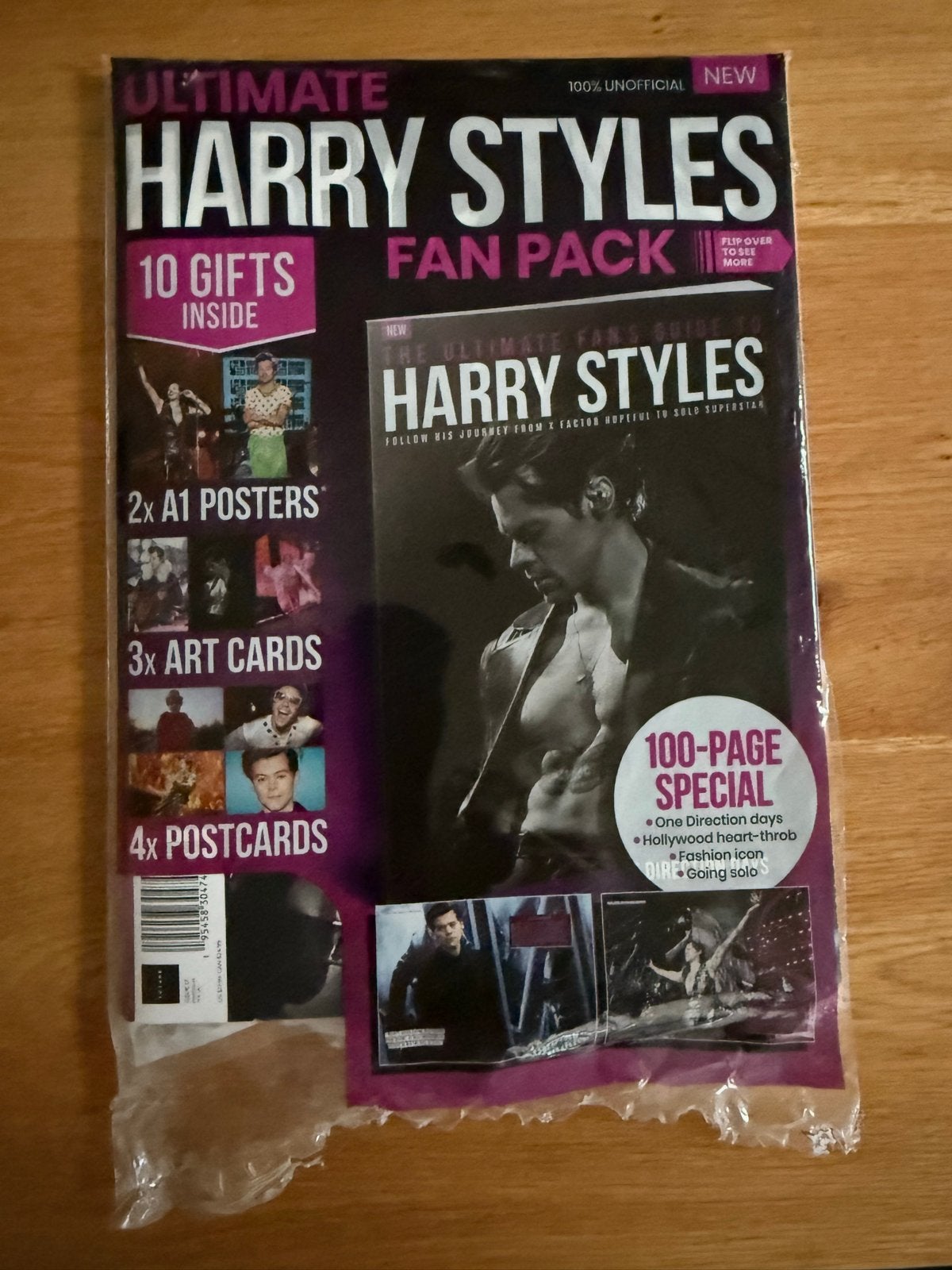 Harry Styles Fan Pack: Posters, Art & Postcards, Ophalen of Verzenden, Zo goed als nieuw, Foto of Kaart