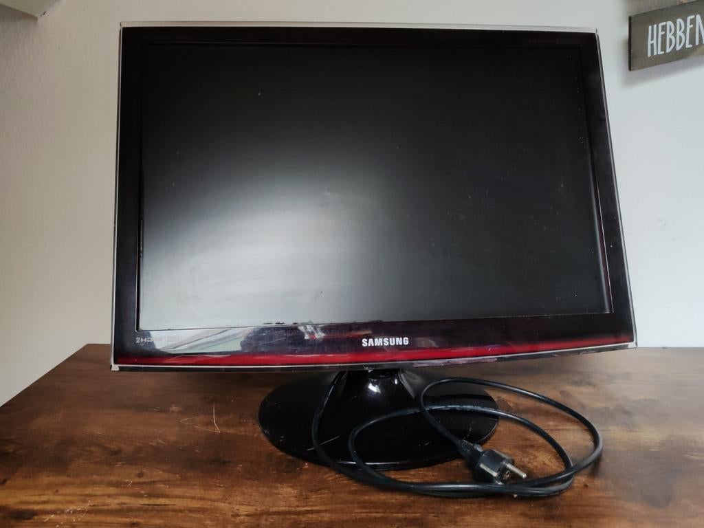 Samsung SyncMaster T240HD Monitor/TV - 24 inch Full HD, Computers en Software, Monitoren, Gebruikt, Overige typen, Samsung, 5 ms of meer