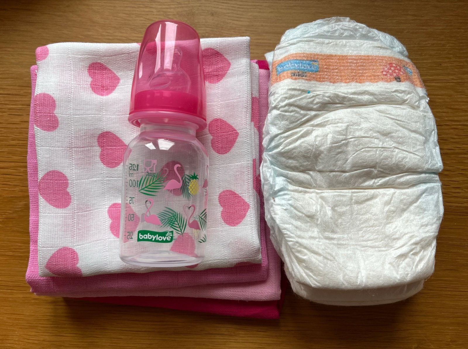 Babylove flesje, hydrofiele doeken en luier, Kinderen en Baby's, Ophalen of Verzenden, Nieuw