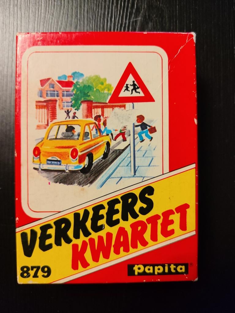 Verkeerskwartet Papita - Educatief kaartspel, Vijf spelers of meer, Verzenden, Gebruikt, Papita