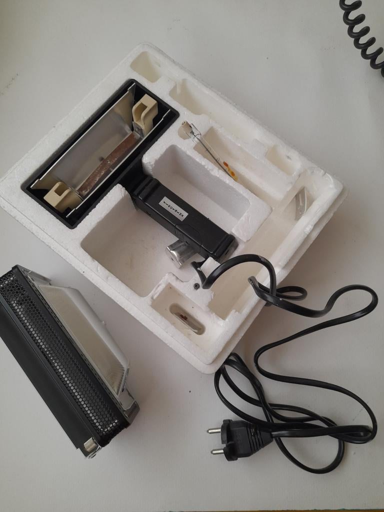 Vintage Flexalux 1000W fotolamp/filmlamp met halogeen, Ophalen
