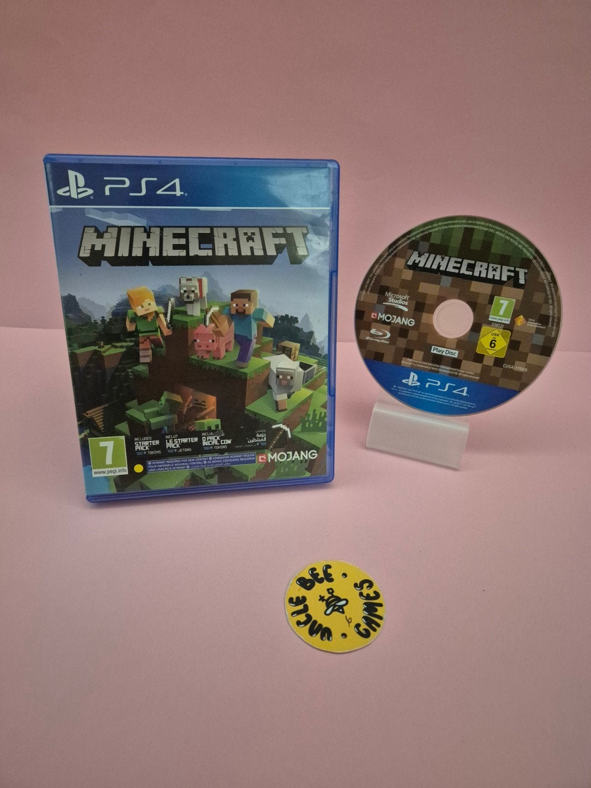 Minecraft, Avontuur en Actie, Mojang Studios, Mojang Studios, Stockholm, Zweden, 1 speler