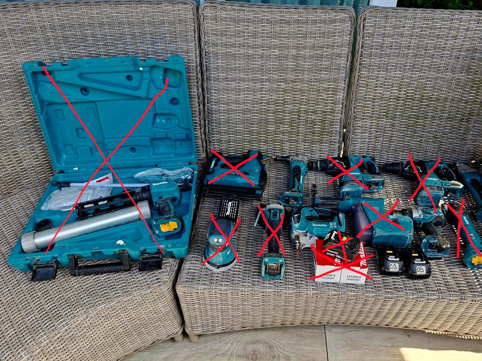 MAKITA set – Professioneel gereedschap | in goede staat, Ophalen, Gebruikt