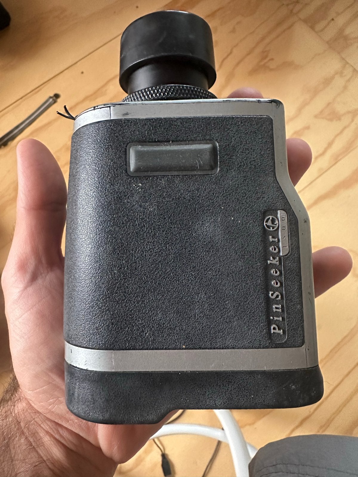 Bushnell Pinseeker Afstandsmeter Golf + Extra Batterij, Ophalen of Verzenden, Gebruikt, Overige typen, Overige merken