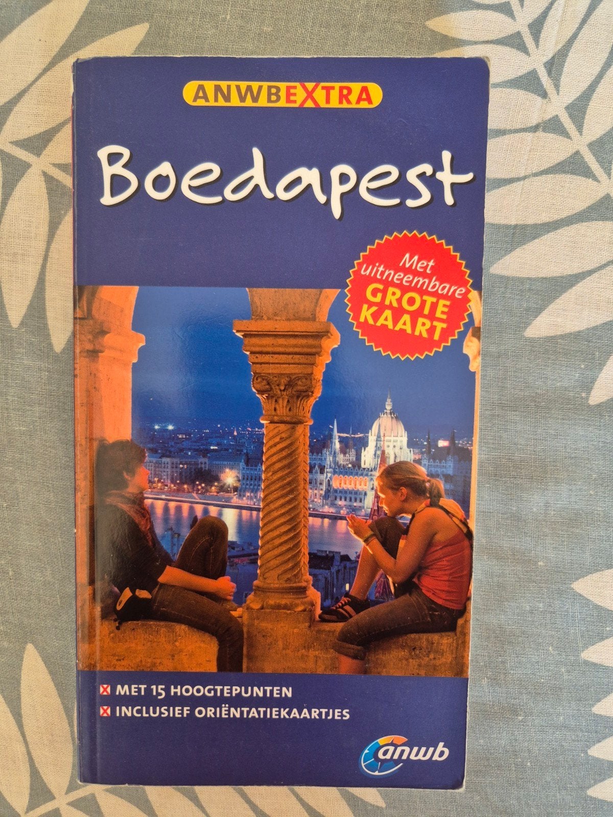 ANWB Extra Reisgids Boedapest met uitneembare kaart, Europa, Ophalen of Verzenden, Zo goed als nieuw, Reisgids of -boek