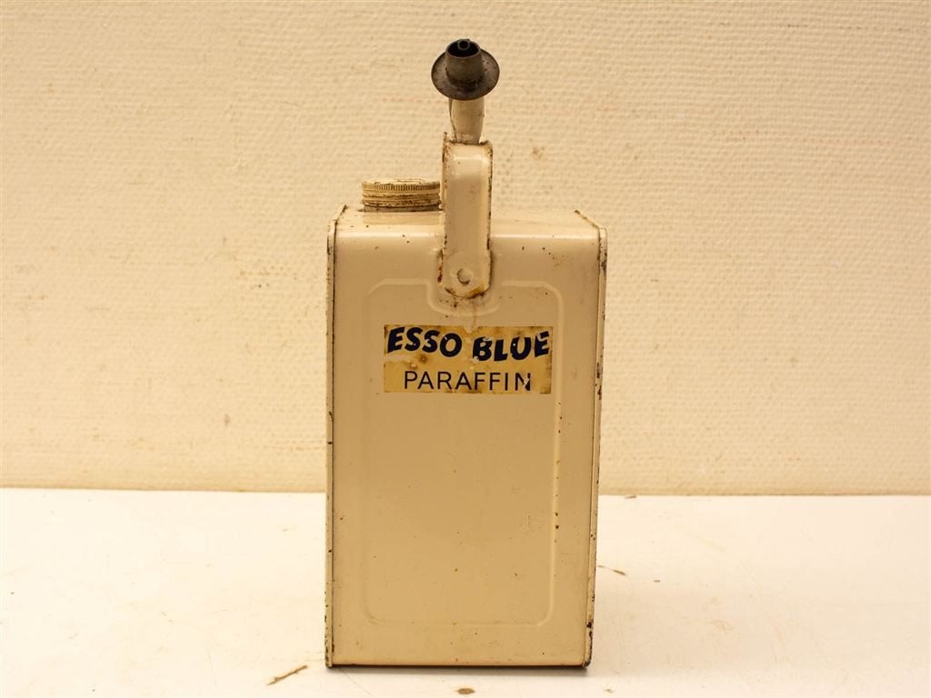 Vintage Esso blue Parfinn container 37227, Verzamelen, Ophalen of Verzenden, Gebruikt, Koek(jes)