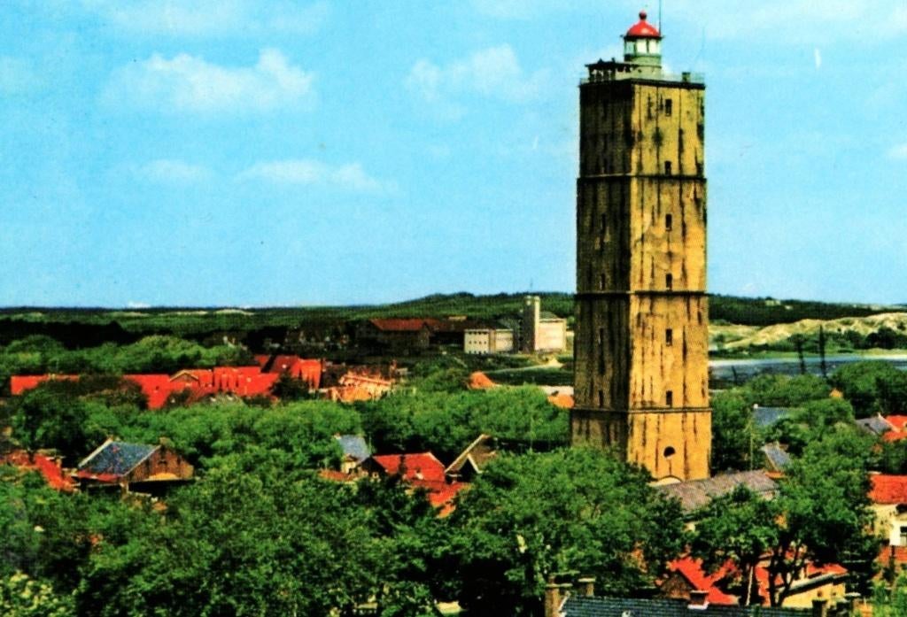 801460 Terschelling 1976 Vuurtoren Nette kaart Onbeschreven, Ophalen of Verzenden, 1960 tot 1980, Ongelopen, Waddeneilanden