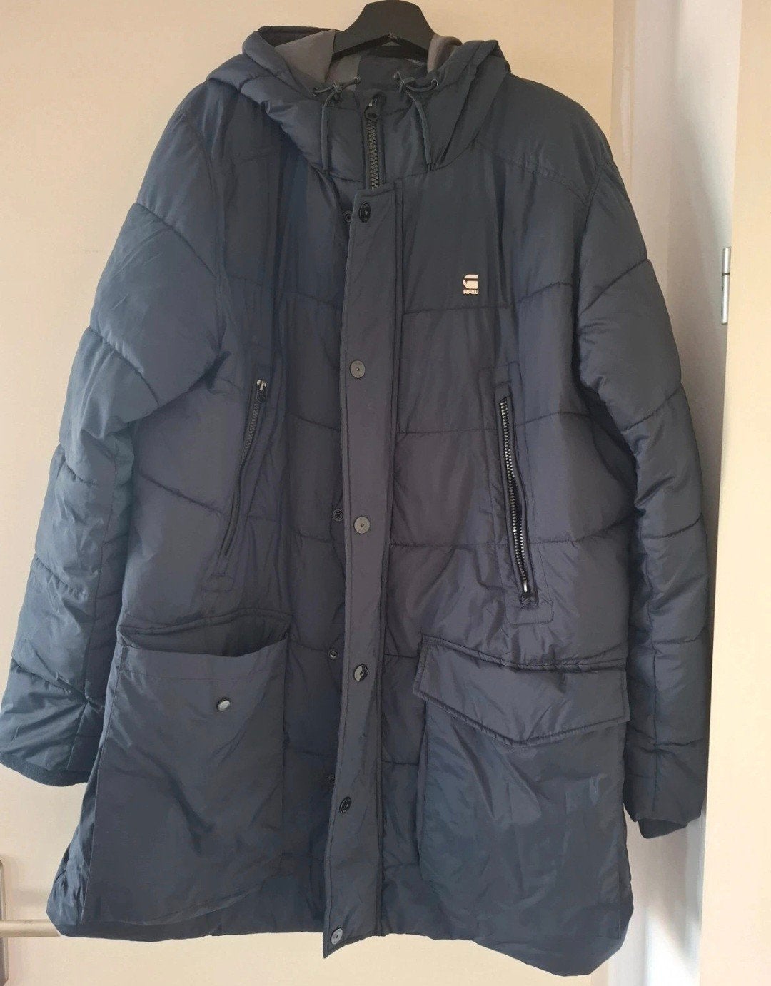 G-Star Raw Whistler HDD Parka XXL - Zo goed als nieuw, G-Star Raw, Blauw, Overige maten, Ophalen of Verzenden
