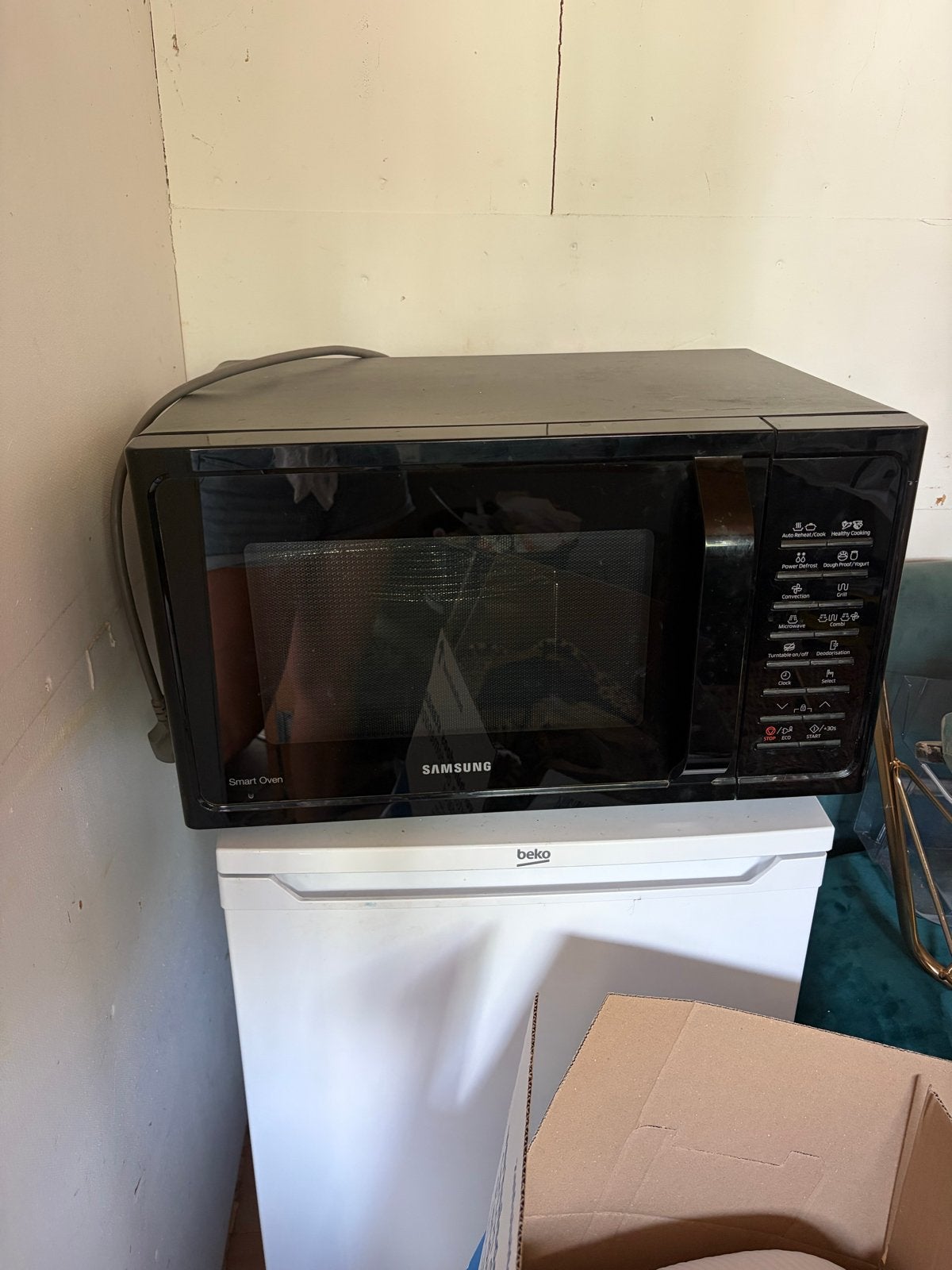 Samsung Smart Oven Combimagnetron - Zwart, Witgoed en Apparatuur, Ophalen, Combimagnetron, Gebruikt, Grill
