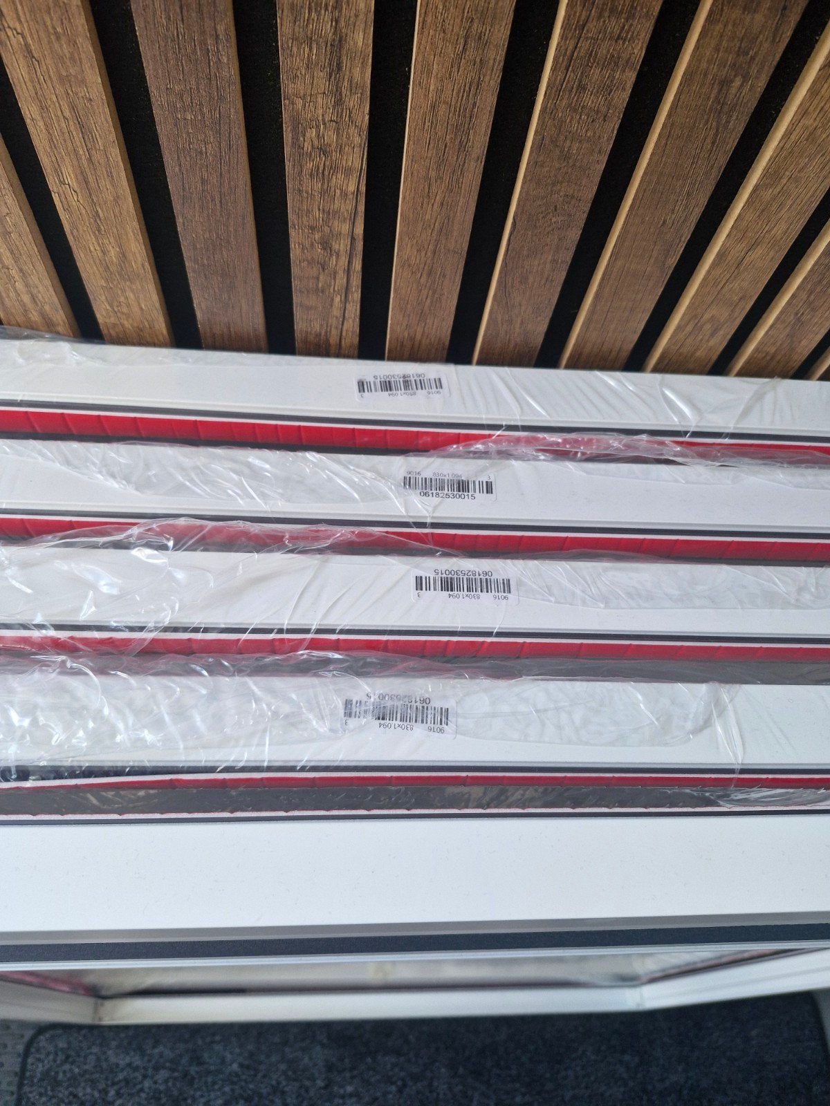 Nieuwe KeJe Raamplissé afmetingen te zien in de fotos, Kunststof, Raamkozijn, Nieuw, 75 tot 150 cm