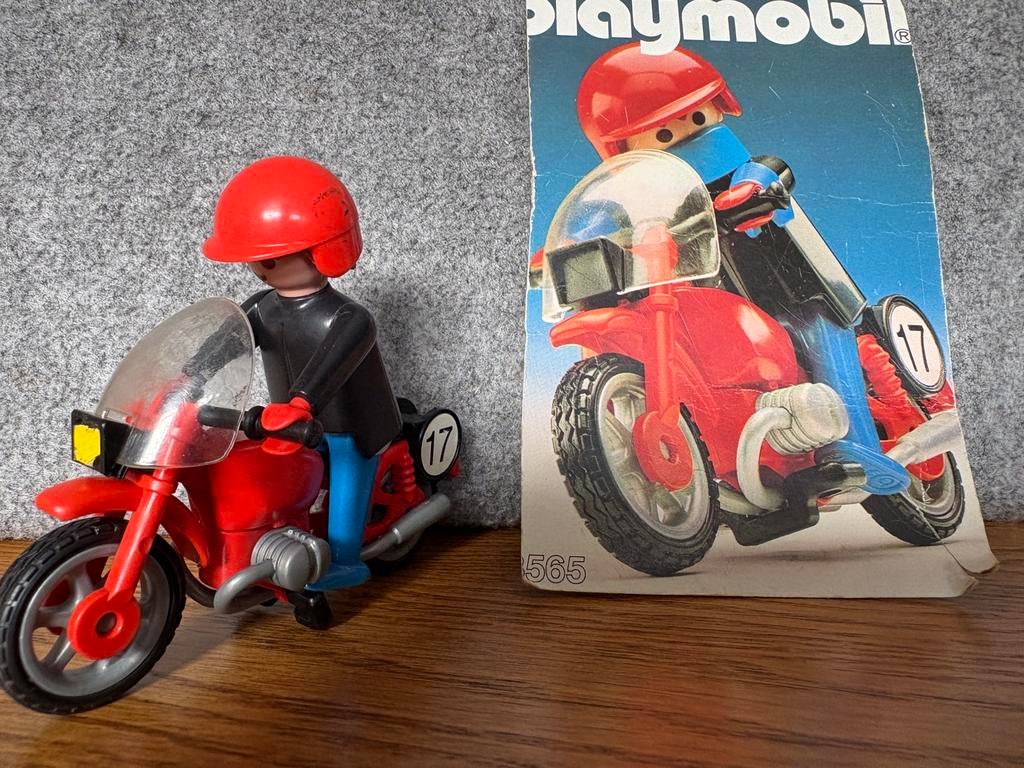Playmobil racemotor jaren 70/80, Ophalen of Verzenden, Overige typen