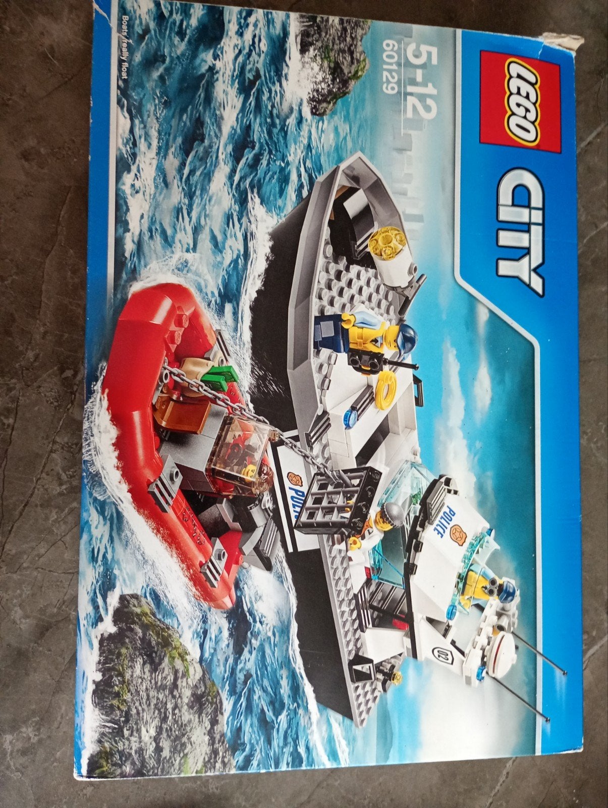 LEGO City Politie Patrouilleboot 60129, Kinderen en Baby's, City, Inclusief instructies, Lego, Ophalen of Verzenden