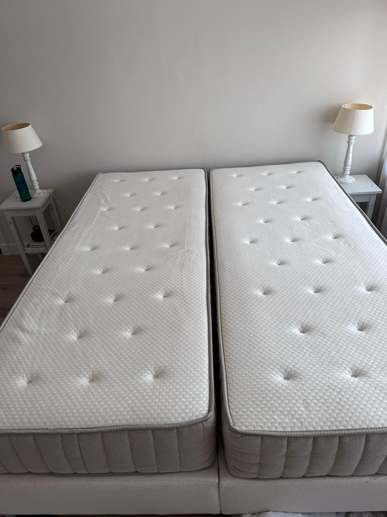 2x IKEA VATNESTRÖM pocketveringmatras 80x200, Ophalen, Eenpersoons, Zo goed als nieuw, 80 cm