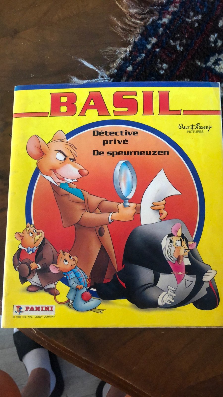Basil sticker album panini gewild, Ophalen of Verzenden, Zo goed als nieuw