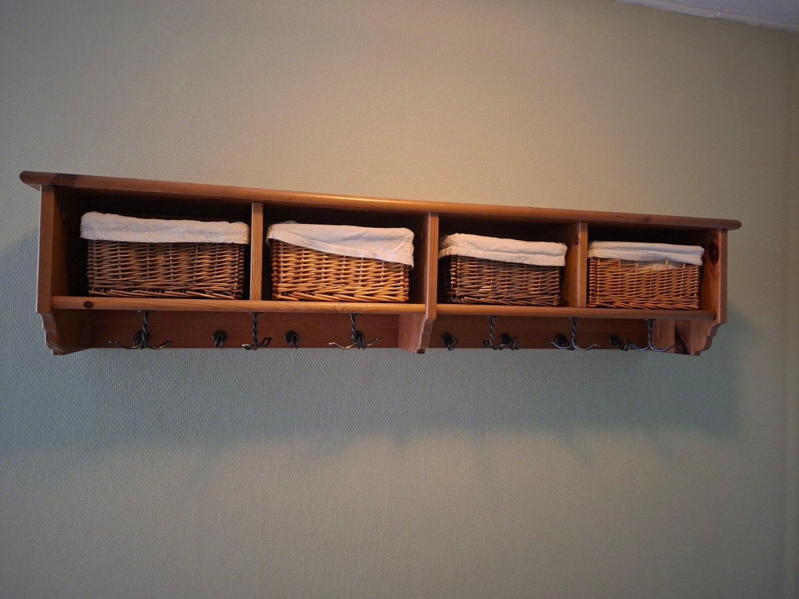ikea kapstok en schoenenkast, Ophalen, Hout, Wandkapstok, Minder dan 100 cm
