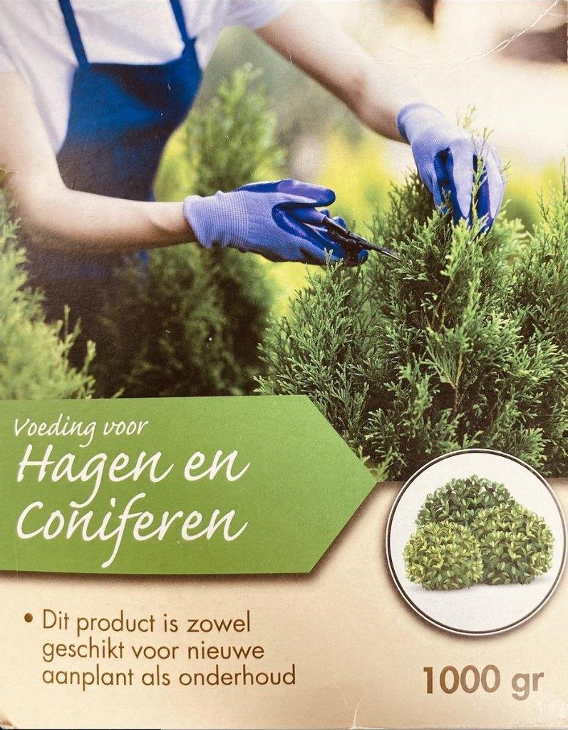 Voeding voor hagen en coniferen (pak van 1kg), Tuin en Terras, Aarde en Mest, Ophalen of Verzenden