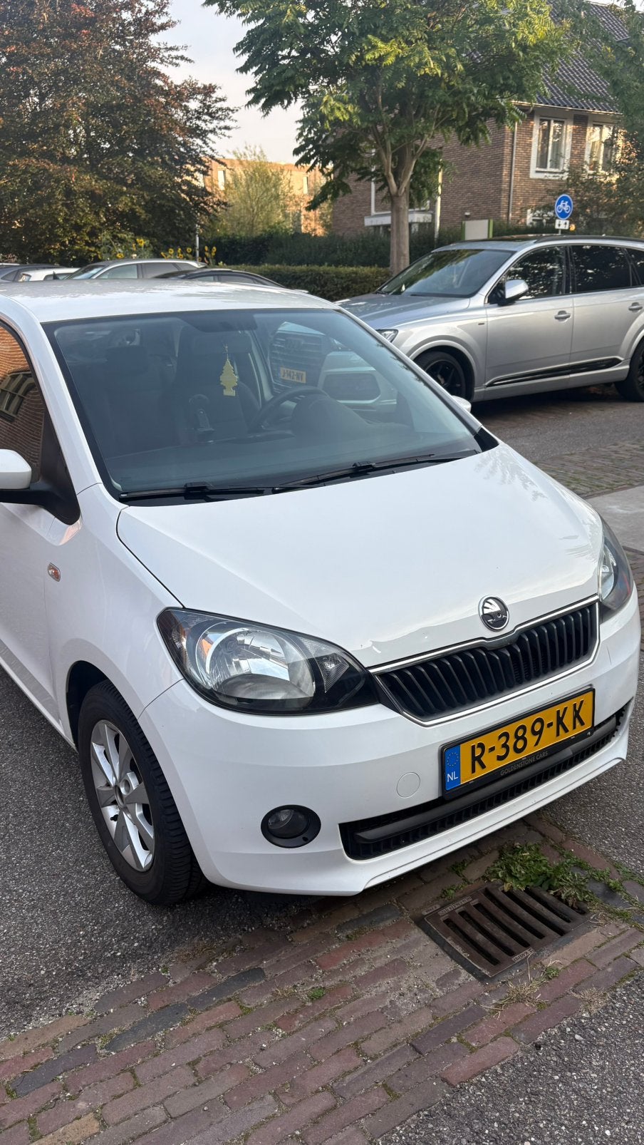 Skoda Citigo 1.0 T 44KW 2014 Wit, Auto's, Voorwielaandrijving, 4 stoelen, Wit, Handgeschakeld