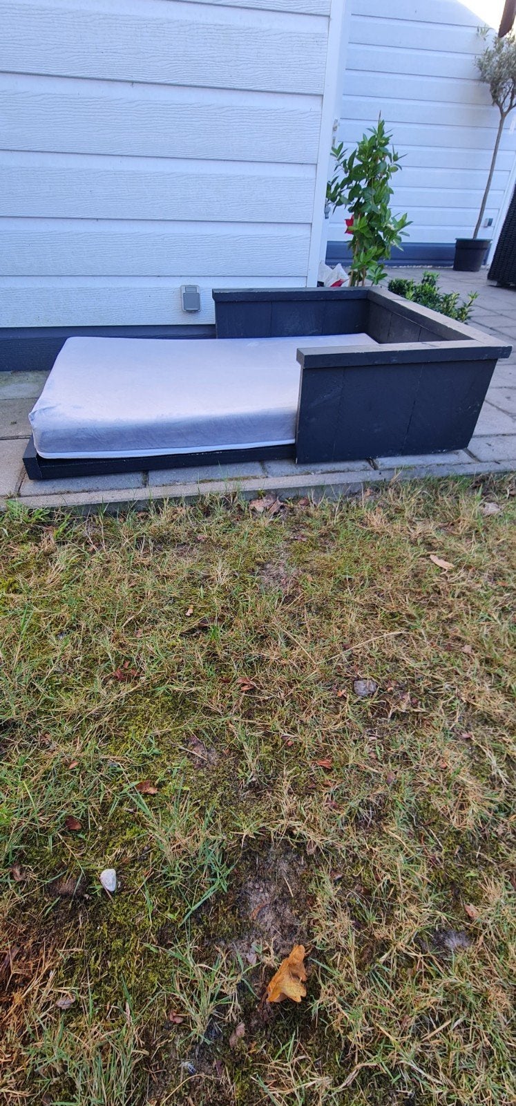 Gratis - Hondenmand van steigerhout, Ophalen of Verzenden, Gebruikt, Overige