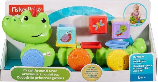 Fisher-Price: Blokken Krokodil, Kinderen en Baby's, Speelset, ., Nieuw, Ophalen of Verzenden