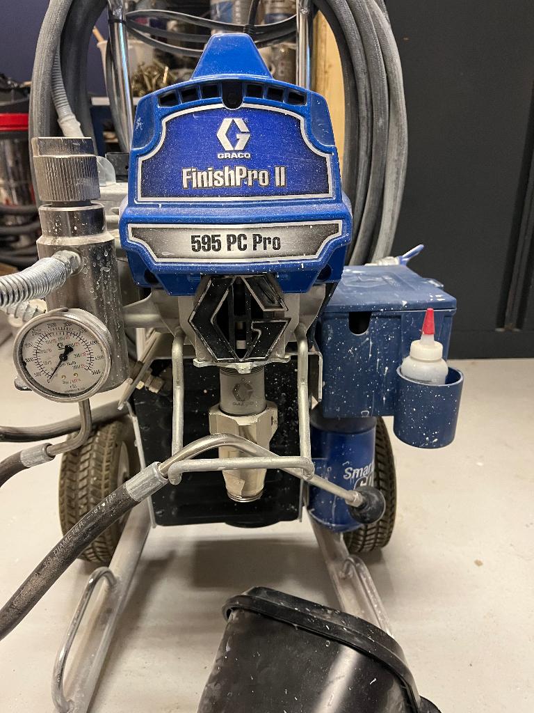 Graco 595 pc pro, Ophalen, Zo goed als nieuw, Verfspuit of Verfpomp