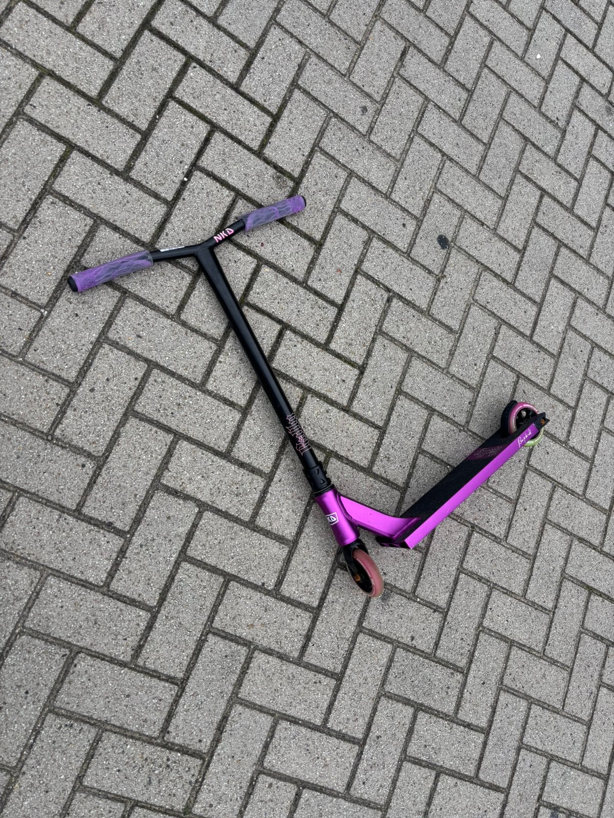 Nkd stuntstep, Ophalen, Zo goed als nieuw, Gewone step