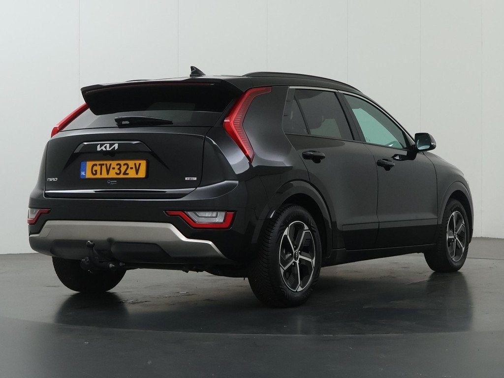 Kia Niro 1.6 GDi Hybrid DynamicPlusLine | Panoramadak | Navi, Auto's, Kia, 1374 kg, Gebruikt, 129 pk, Zwart