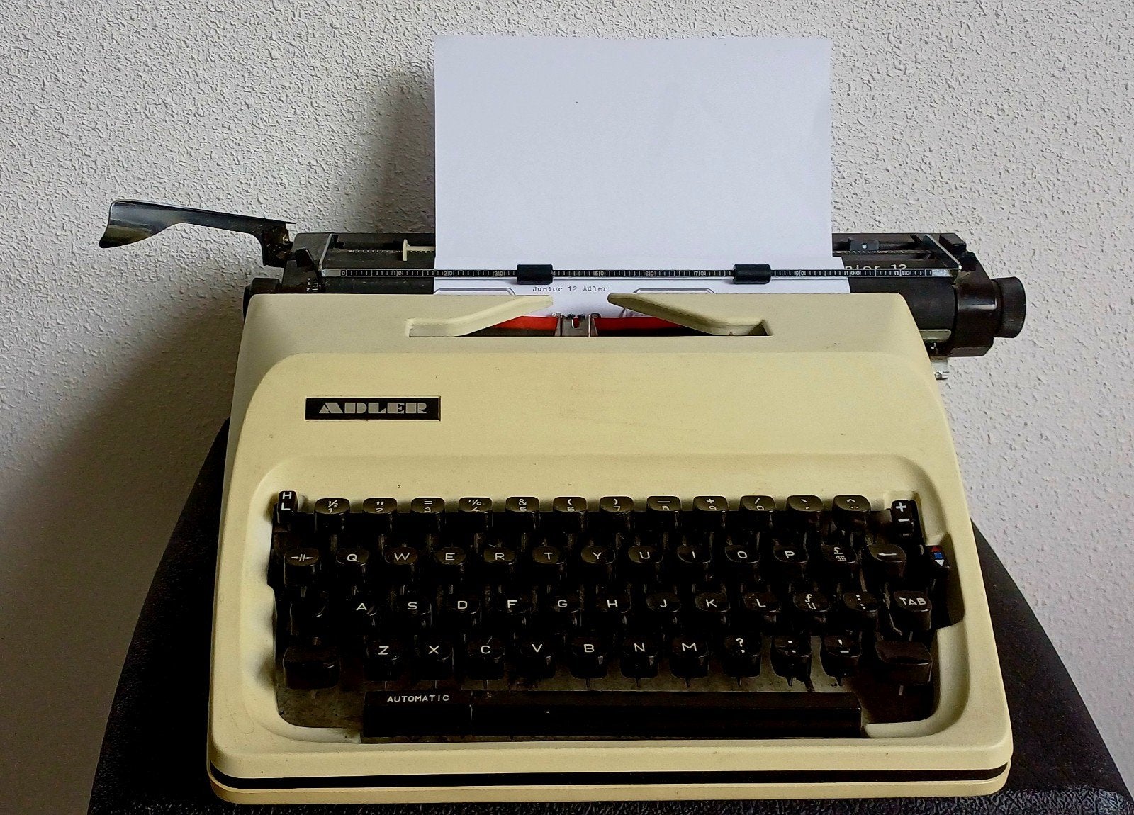 Adler junior 12 Typemachine, Diversen, Ophalen, Gebruikt