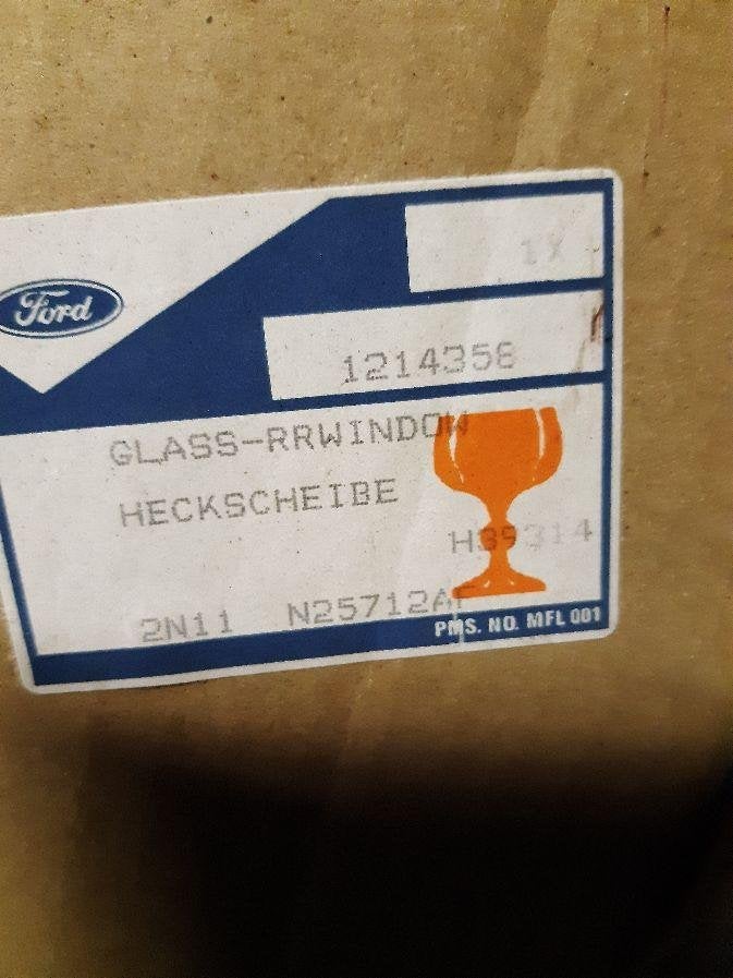 RUIT ACHTERDEUR LINKS / RECHTS FIESTA / FUSION / ESCORT, Ophalen of Verzenden, Nieuw, Ford