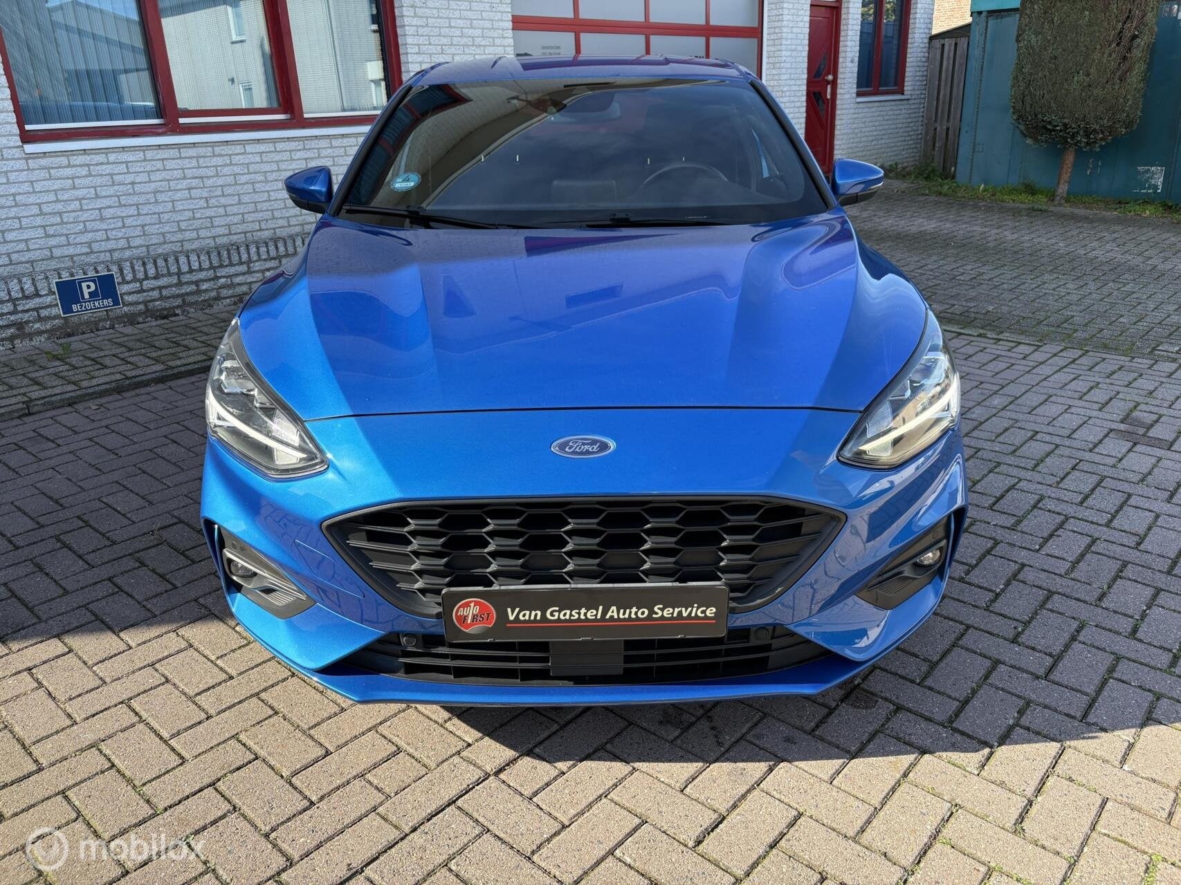 Ford Focus 1.0 EcoBoost ST-LINE NAVI/CAMERA/CRUISE, Auto's, Gebruikt, Zwart, Blauw, Parkeerassistent