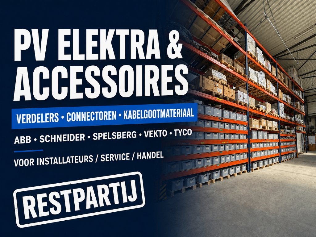 PV elektra verdelers connectoren restpartij, Ophalen of Verzenden, Overige typen