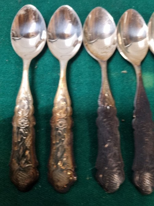 koffielepels douwe egberts verzilverd 12 stuks, Ophalen of Verzenden, 'T Olde Gre-j, Info@toldegrej.nl, Endepoelstraat 20f Didam
