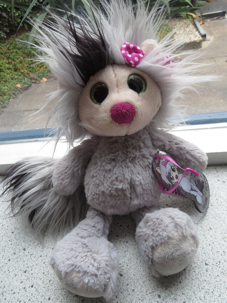 AYUMI Nici knuffel Be You Harmony meet ca 30 cm totaal, Overige typen, Grijs, Nieuw, Ophalen of Verzenden
