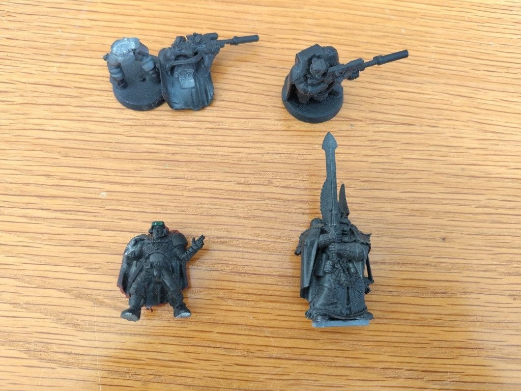 Space marine lot (Warhammer 40k), Met verf, Gebruikt, Figuurtje(s), Ophalen of Verzenden